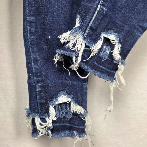 KanCan Signature Distressed Hem Skinny Jeans Women’s 26 - Picture 3 of 11